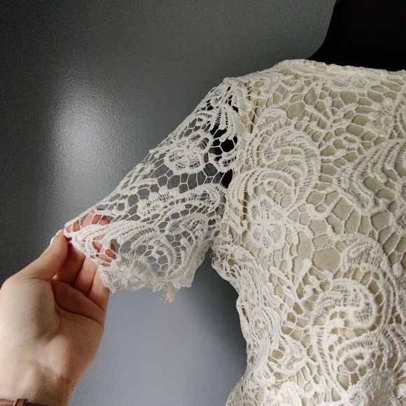Lace Sheath Dress - Picture 3 of 5